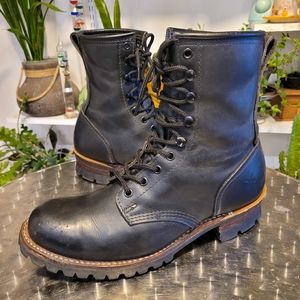 Frye Vintage logger style boots. Made in the USA, size 11
